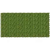 vidaXL Balkonscherm met bladeren Groen en Geel 300 x 150 cm
