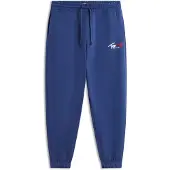 Tommy Hilfiger Broek 'Signature Logo Cuffed' navy