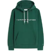 Tommy Hilfiger Sweatshirt 'Logo Embroidery Flex Drawstring' navy / spar / rood / wit