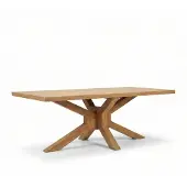BUITEN living Napoli dining tuintafel 6 personen | teakhout | Natural Teak | 250cm