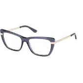 GUESS GU50246 Shiny blue 54/16/140 WOMAN Brilmonturen