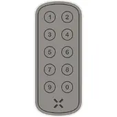 Black X codepaneel xPad ovaal 100x42 mm voor Smart Lock - wit