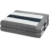 Ross Sonstiges 2 X douchehanddoek in set 2 pack Doubleface Stripes