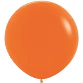 Sempertex 24 inch Ballon Orange - 3 stuks