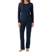 JOOP! Pyjama 'Cosy' donkerblauw