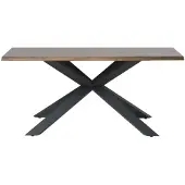 Meubelplaats ARNO TABLE 90X180 CM - barstoelen set van 2