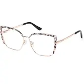 GUESS GU50249 Shiny rose gold 55/14/140 WOMAN Brilmonturen