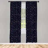 Abakuhaus Ruimteschipgordijnen – 2x75x175 cm – Veelkleurig