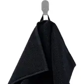 Unyqoos Luxueuze Set van 2 Zwarte Dikke Douchehanddoeken 100% Katoen 70x140 cm