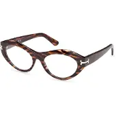 Emilio Pucci Bril - - EP5269 - Havana/gestreept - Acetaat - Maat 54/17/140