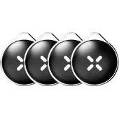Black X afstandsbediening xKey voor Smart Lock set van 4 stuks - zwart