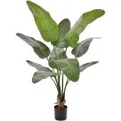 Maxifleur Kunstplanten Strelitzia Nicolai deluxe Kunstpalm 145cm in pot