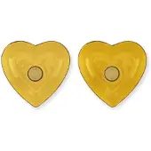 Pip studio Set of 2 Candle Holders Metal Heart