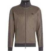 Adidas Sweatvest 'Classic' donkergrijs / olijfgroen