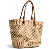 Pieces Shopper 'PCKUNMA' lichtbruin