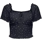 ONLY Blouse 'ONLHillary' zwart / wit