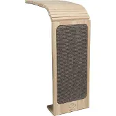 D & D bankleuning krabplank beige - massief berkenhout - 25 x 10 x 55 cm