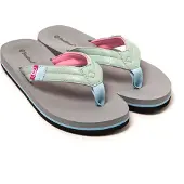 Brasileras Teenslipper 'Young' turquoise / grijs