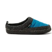 Nuvola. Huisschoenen 'Zueco New Wool' petrol