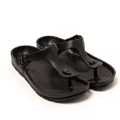Brasileras Teenslipper 'Soleil' zwart