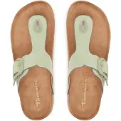 Tamaris Teenslipper pastelgroen