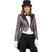 Coppens Glitter dames rokjas Multicolour | Maat 3XL + |