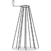 vidaXL Kerstboomverlichting met 300 LED's meerkleurig net 300 cm