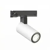 Lyora 1-fase railspot Tevo Mini zwart met wit
