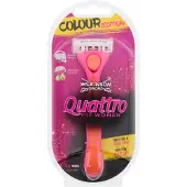 Wilkinson Quattro For Women Colour Edition - 1 Stuk