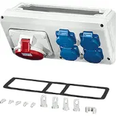 Hensel CEE stroomverdeler Mi CB 17 4012591112914 400 V
