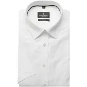 Casa Moda Casual hemd korte mouw Wit Kent Casual Fit 1/2Arm 126130311/000
