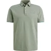 PME Legend Shirt 'Polo shirt in piqué with artwork' groen