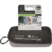 Cocoon - Insect Shield Protection Sheet - Reisdeken 200 x 100 cm, zwart/grijs
