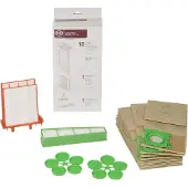 Sebo 6198ER Service-Box voor Airbelt C2/ C2.1/ C3/ C3.1 bevat 10 filterzakken 3 lagen 1 ziekenhuisfilter en 1 microhygi?nefilter