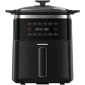 Heinner Airfryer 5L – 2600W Heteluchtfriteuse – Olievrij Frituren – Digitale Touchbediening – 6 Voorgeprogrammeerde Programma’s – Gezond & Vetarm Koken