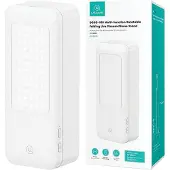 Usams Multifunctionele telefoonhouder met LED-lamp wit/wit ZB26501 (US-ZB265)