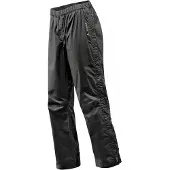 Vaude Men's Fluid Full-zip Pants II S/S, regenbroek, heren, zwart