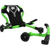 EZYROLLER Classic X skelter - Waveroller voor kinderen 4 tot 14 jaar of 99 tot 137 cm - Verstelbare driewieler - Groen