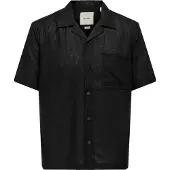 Only & Sons Overhemd 'ONSLAURENCE' zwart