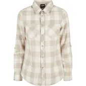 Urban Classics Blouse camel / wit