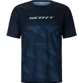 SCOTT - Tee Vertic Lt S/S - Fietsshirt L, blauw