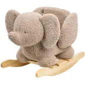 Nattou - Bascule Teddy de taupe olifant