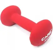 Piri Sport dumbellset Care 3 kg neopreen rood 2 stuks