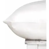 Silk Heaven Zijden Kussensloop Cloud White - 22MM - - 60x60cm / Ritssluiting