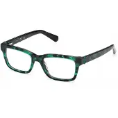 GUESS GU50393 Dark green/avana 46/16/130 Jongen Brilmonturen