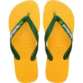 Havaianas Strand-/badschoen 'BRASIL' curry / spar / wit
