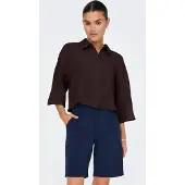 JDY Blouse 'JDYTheis' chocoladebruin