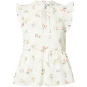 Pieces Blouse 'PCEMMA' olijfgroen / oranje / oudroze / wit