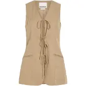 ROUGE EDIT Gilet cappuccino