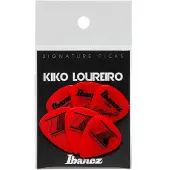 Ibanez B1000KLRD Kiko Loureiro Signature 1.2mm Plectrum 6-Pack - Rood